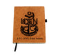 Chief Petty Officer Personalized Notebook with pen loop - Tan