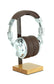 Cherry Wood Base and Metal Headphone Stand