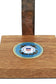 Coast Guard Mahogany Base and Metal Headphone Stand